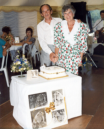 Betty & Gearge's Golden Wedding