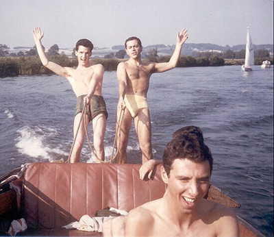 Ronnie, John and Leslie