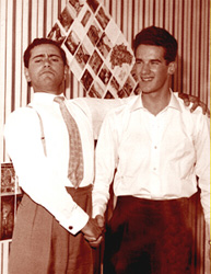 Ronnie & I shared our 21st Birthday party